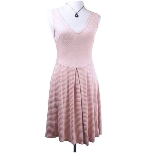 Silence and Noise Blush Pink Cutout Back Knit Dress Women's Size S - Picture 3 of 9